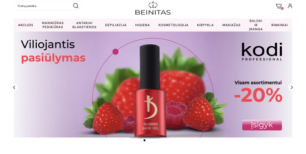 Un nume de încredere în cosmeticele profesionale, care împuternicește saloanele cu mărci de calitate și comerț electronic simplificat.