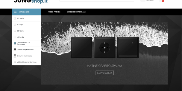 Distribuția de iluminat specializat susținută de o prezență online curată și practică pentru clienți de nișă