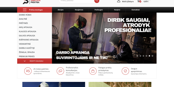 Cadru PrestaShop Personalizat pentru E-commerce de Echipamente de Siguranță la Scară Mare